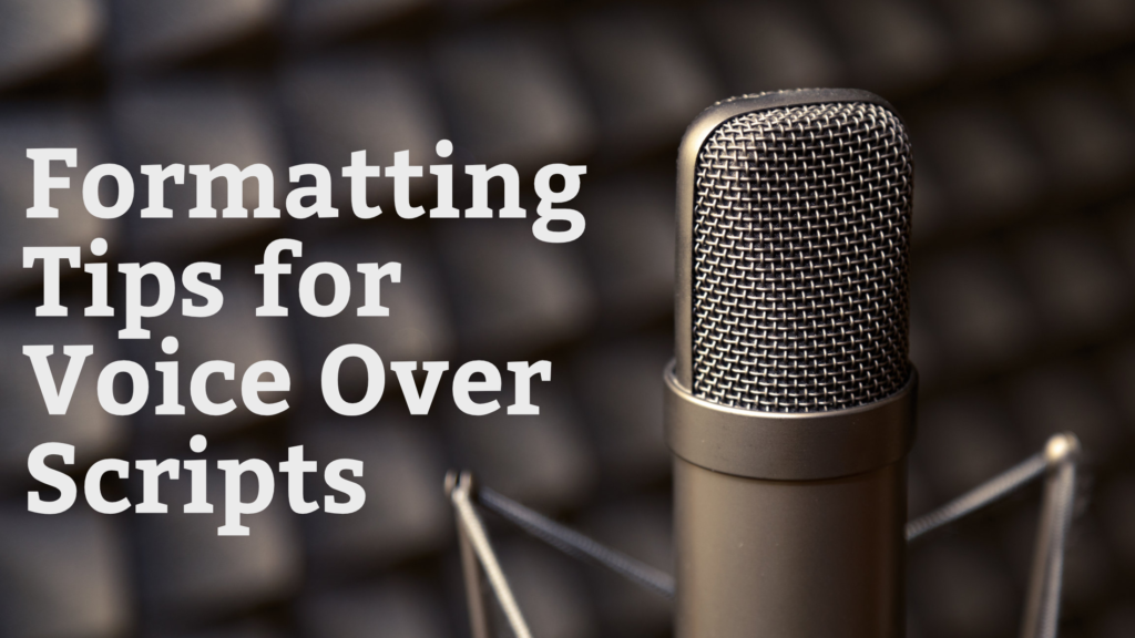 Voiceover Tips