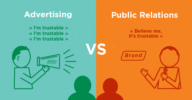 Public Relations (PR) vs. Advertising: